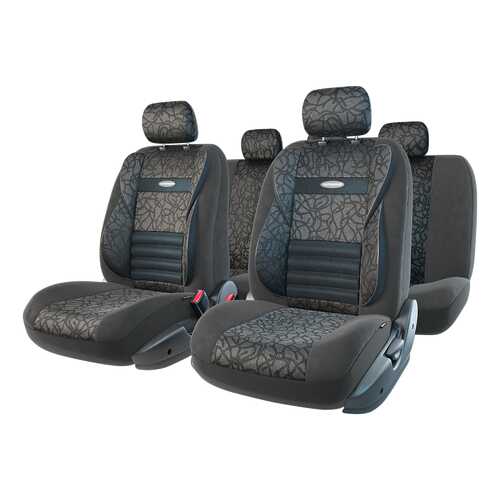 Комплект чехлов на сиденья Autoprofi Comfort Combo CMB-1105 ANTHRACITE (M) в Роснефть