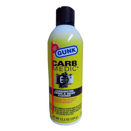 Очиститель карбюратора GUNK Carb-Medic Carburetor Choke & Valve Cleaner (354гр) в Роснефть