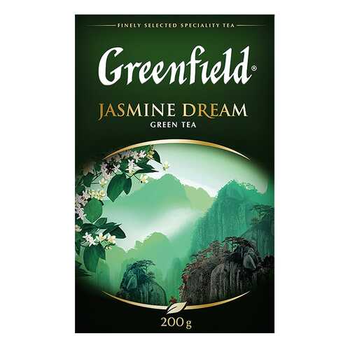 Чай зеленый листовой Greenfield Jasmine Dream 200 г в Роснефть