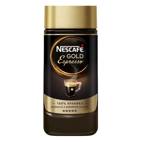 Кофе растворимый Nescafe gold espresso 85 г в Роснефть