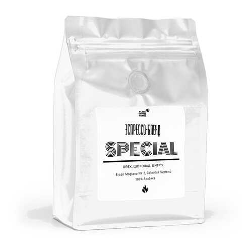 Кофе в зернах Black coffee beans Special, 250 г в Роснефть