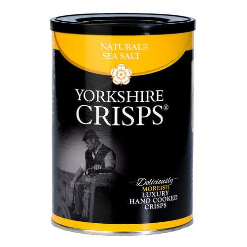 Чипсы картофельные Yorkshire Crisps с морской солью 100 г в Роснефть