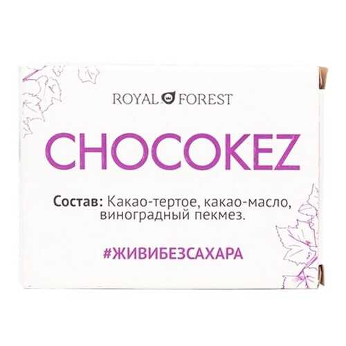 Шоколад Royal Forest Chocokez на виноградном пекмезе 30г в Роснефть