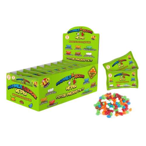 Настольная игра Мармеладские игры, в пакете, 2 серия, 50 гр. Zed Candy в Роснефть