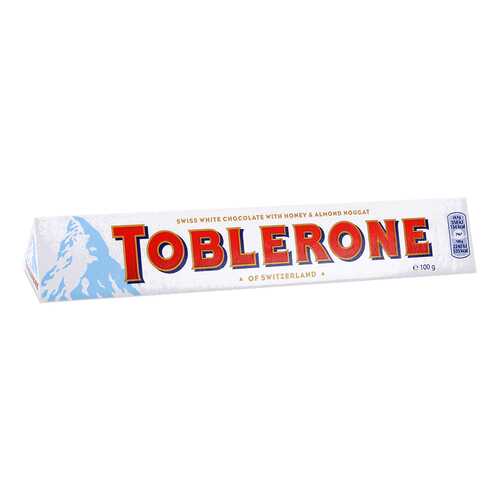 Шоколад белый Toblerone с медом и миндальной нугой 100 г в Роснефть