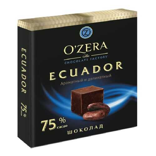 Шоколад OZera Ecuador 75% 90г*6 шт в Роснефть