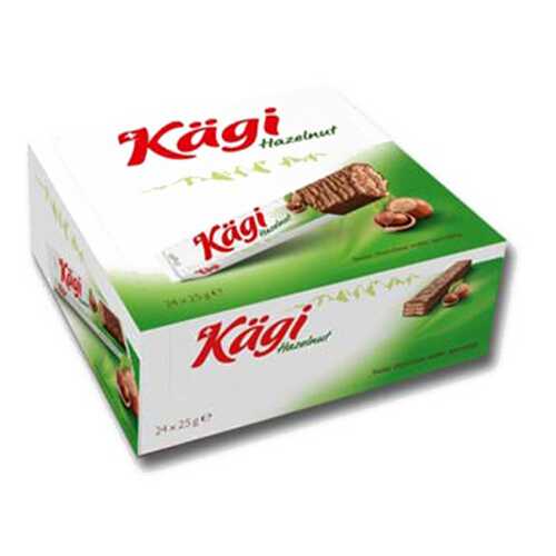 Вафли Kaegi Hazelnut крем фундук в молочном шоколаде 25 г в Роснефть