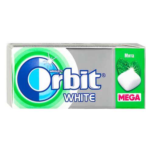 Жевательная резинка Orbit white mega spearmint 16 г 12 штук в Роснефть