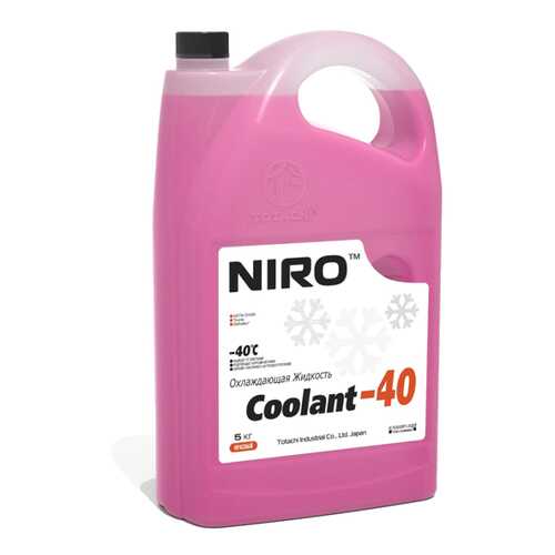 Охлаждающая жидкость NIRO Coolant Red -40C 1кг в Роснефть