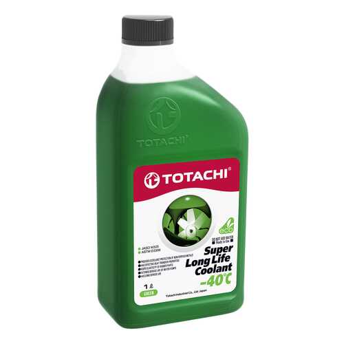 Охлаждающая жидкость TOTACHI SUPER LLC GREEN -40C 1л. в Роснефть