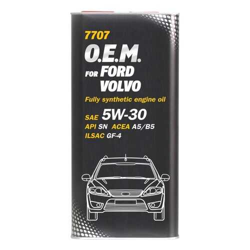 7707 MANNOL O.E.M. for FORD VOLVO 5W-30 5 л. Синтетическое моторное масло 5W30 в Роснефть