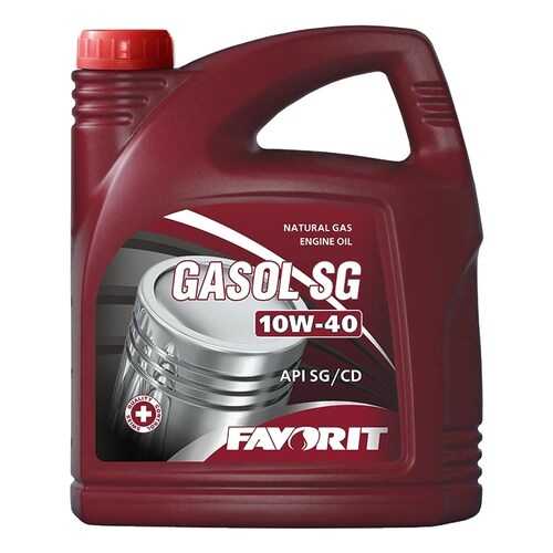 Favorit Gasol SG SAE 10W-40 API SG/CD, 5л в Роснефть