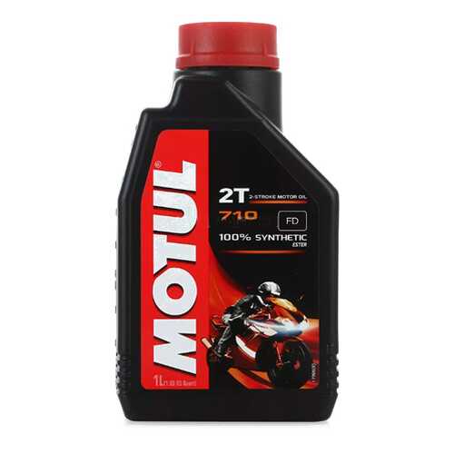 Масло моторное для мото MOTUL 1л синтетика 710 ТС, FD, L-EGD 2Т MOTUL арт. 104034 в Роснефть