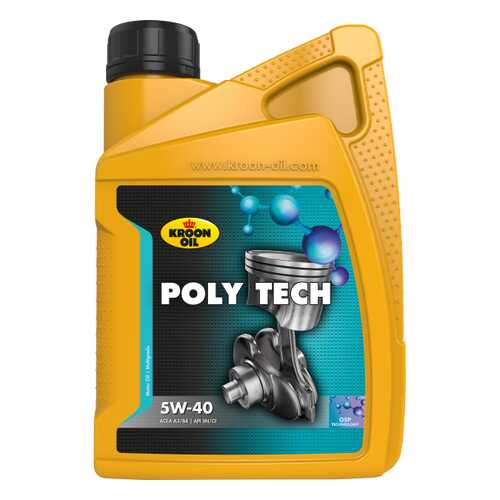 Масло Моторное Poly Tech 5w40 1l KROON OIL арт. 36139 в Роснефть