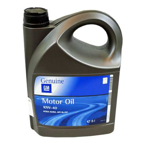 Моторное масло General Motors Semi Synthetic Plus 10W-40 5л в Роснефть