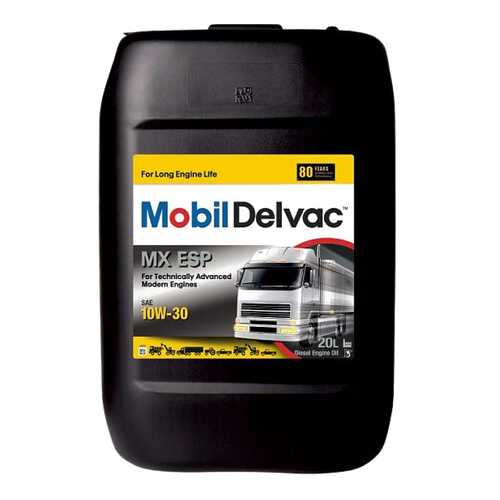 Моторное масло Mobil Delvac MX ESP 10W-30 20л в Роснефть