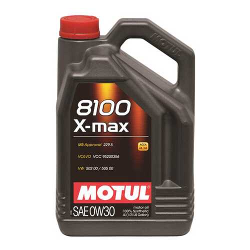 Моторное масло Motul 8100 X-max 0w-30 4л в Роснефть