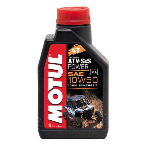 Моторное масло Motul ATV SXS Power 4T 10W-50 1л в Роснефть