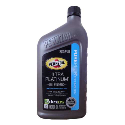 Моторное масло Pennzoil Ultra Platinum 5w-20 0,946л в Роснефть