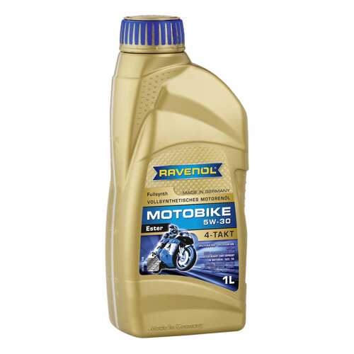 Моторное масло Ravenol Motobike 4-T Ester 5W-30 1л в Роснефть