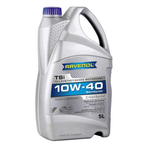 Моторное масло Ravenol TSI SAE 10W-40 5л в Роснефть