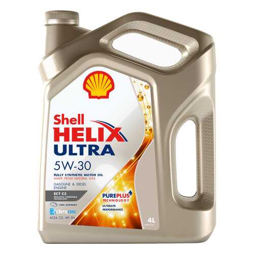 Моторное масло Shell Helix Ultra ECT 5W-30 C3 4л в Роснефть