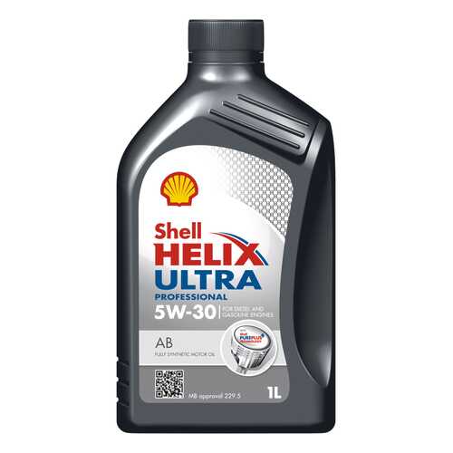 Моторное масло Shell Helix Ultra Professional AB 5W-30 1л в Роснефть