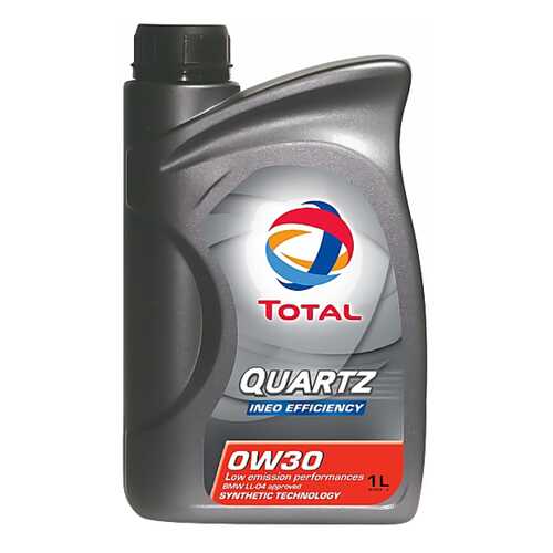 Моторное масло Total Quartz Ineo efficiency 0W-30 1л в Роснефть