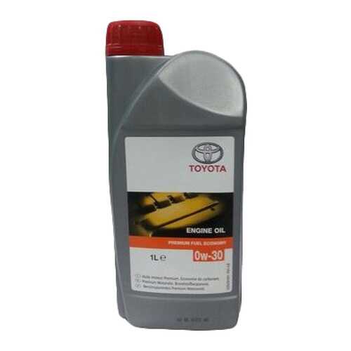 Моторное масло Toyota Engine Oil Premium Fuel Economy SL A5/B5/C2 0W-30 1л в Роснефть