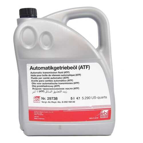 Масло трансмиссионное Febi Automatic Transmission Fluid красный 5 л 101161 в Роснефть