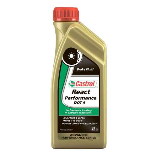 Тормозная жидкость Castrol React Performance DOT 4 1л 157F8B в Роснефть