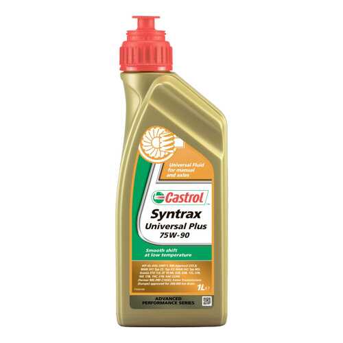 Трансмиссионное масло Castrol Syntrax Universal Plus 75w90 1л 154FB4 в Роснефть